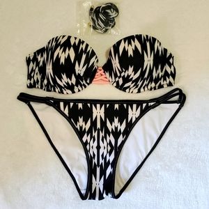 Victoria's Secret Black and White Swimsuit